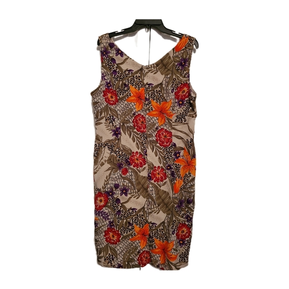 Kathy Lee Collection, Floral Print Dress, Sz 12, EUC - Picture 3 of 4